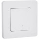 Выключатель 1-кл. Inspiria 10А IP20 250В 10AX с подсветкой/индикацией механизм бел. IEK 673610
