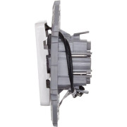 Выключатель 1-кл. Inspiria 10А IP20 250В 10AX с подсветкой/индикацией механизм бел. IEK 673610