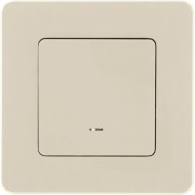 Выключатель 1-кл. Inspiria 10А IP20 250В 10AX с подсветкой/индикацией механизм сл. кость IEK 673611