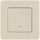 Выключатель 1-кл. Inspiria 10А IP20 250В 10AX с подсветкой/индикацией механизм сл. кость IEK 673611