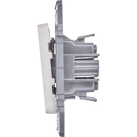 Выключатель 2-кл. Inspiria 10А IP20 250В 10AX механизм бел. IEK 673620