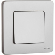 Переключатель 1-кл. Inspiria 10А IP20 250В 10AX механизм алюм. IEK 673652