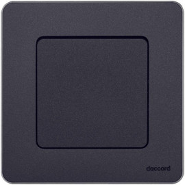 Переключатель 1-кл. Inspiria 10А IP20 250В 10AX механизм антрацит IEK 673653