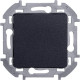 Переключатель 1-кл. Inspiria 10А IP20 250В 10AX механизм антрацит IEK 673653