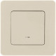 Переключатель 1-кл. Inspiria 10А IP20 250В 10AX с подсветкой/индикацией механизм сл. кость IEK 673661
