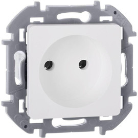 Розетка 1-м СП Inspiria 16А IP20 250В 2P механизм бел. IEK 673710