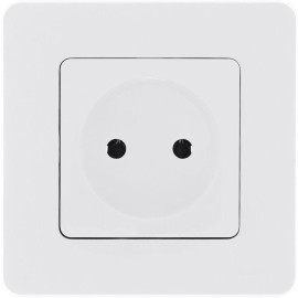 Розетка 1-м СП Inspiria 16А IP20 250В 2P механизм бел. IEK 673710