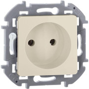 Розетка 1-м СП Inspiria 16А IP20 250В 2P механизм сл. кость IEK 673711