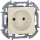 Розетка 1-м СП Inspiria 16А IP20 250В 2P механизм сл. кость IEK 673711
