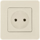Розетка 1-м СП Inspiria 16А IP20 250В 2P механизм сл. кость IEK 673711