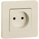Розетка 1-м СП Inspiria 16А IP20 250В 2P механизм сл. кость IEK 673711