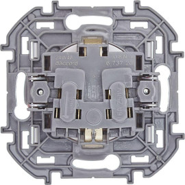 Розетка 1-м СП Inspiria 16А IP20 250В 2P+E немецк. стандарт механизм бел. IEK 673720
