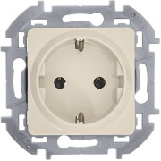 Розетка 1-м СП Inspiria 16А IP20 250В 2P+E немецк. стандарт механизм сл. кость IEK 673721