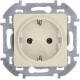 Розетка 1-м СП Inspiria 16А IP20 250В 2P+E немецк. стандарт механизм сл. кость IEK 673721