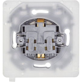 Розетка 1-м СП Inspiria 16А IP44 250В 2P+E защ. шторки с крышкой немецк. стандарт механизм сл. кость IEK 673741