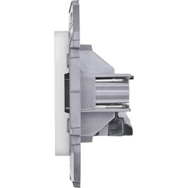 Розетка компьютерная Inspiria RJ45 кат.5E UTP бел. IEK 673825