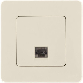 Розетка компьютерная Inspiria RJ45 кат.5E UTP сл. кость IEK 673826