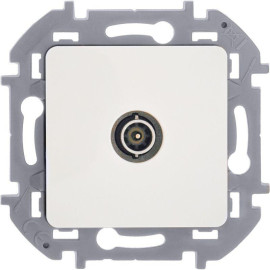 Розетка телевизионная проходная TV Inspiria 14дБ 5-862мГц механизм бел. IEK 673860