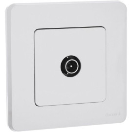 Розетка телевизионная оконечная TV Inspiria 10дБ 5-862мГц механизм бел. IEK 673870