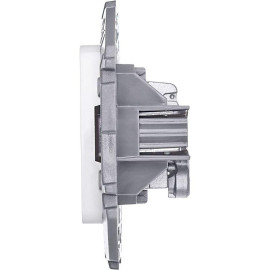 Розетка телевизионная оконечная TV Inspiria 10дБ 5-862мГц механизм бел. IEK 673870