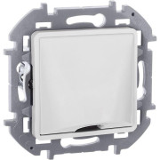 Вывод кабеля Inspiria с зажимом для крепления бел. IEK 673890