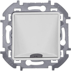 Вывод кабеля Inspiria с зажимом для крепления бел. IEK 673890