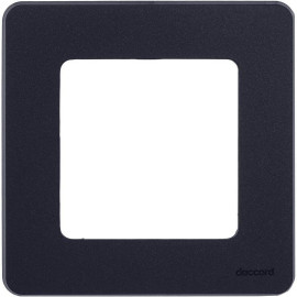 Рамка 1-м Inspiria антрацит IEK 673933