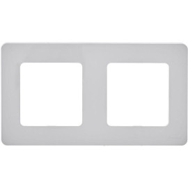 Рамка 2-м Inspiria бел. IEK 673940