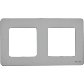 Рамка 2-м Inspiria алюм. IEK 673942