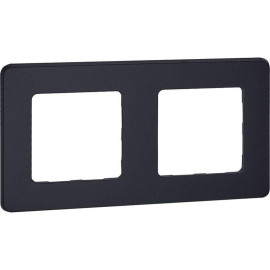 Рамка 2-м Inspiria антрацит IEK 673943