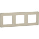 Рамка 3-м Inspiria сл. кость IEK 673951