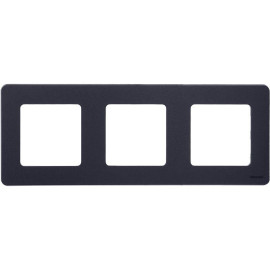 Рамка 3-м Inspiria антрацит IEK 673953