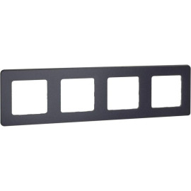 Рамка 4-м Inspiria антрацит IEK 673963