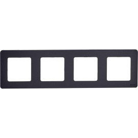 Рамка 4-м Inspiria антрацит IEK 673963