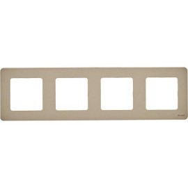 Рамка 4-м Inspiria шампань IEK 673968