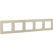 Рамка 5-м Inspiria сл. кость IEK 673971