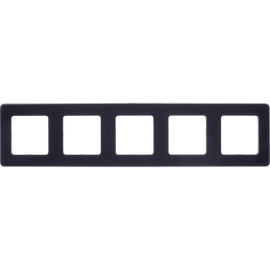 Рамка 5-м Inspiria антрацит IEK 673973