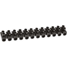 Колодка клеммная 2.5х10кв.мм 12 пар NTB-UPP-S12-10/BL полипропилен черн. NAVIGATOR 71013