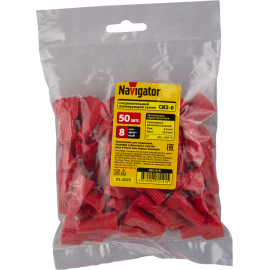Соединитель проводов СИЗ-8 4.5-12.5 красн. NSC-8-R (уп.50шт) Navigator 71141