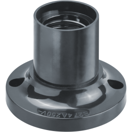 Патрон потолочный E27 71 608 NLH-BL-W2-E27 прямой карболит. черн. Navigator 71608