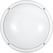 Светильник светодиодный 71 622 OBL-R1-7-4K-WH-IP65-LED-SNRV 7Вт 4000К IP65 520лм ЖКХ с оптико-акустич. датчиком круг бел. (аналог НПП) ОНЛАЙТ 71622