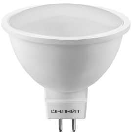 Лампа светодиодная 71 637 OLL-MR16-5-230-3K-GU5.3 5Вт 3000К тепл. бел. GU5.3 500лм 176-264В ОНЛАЙТ 71637