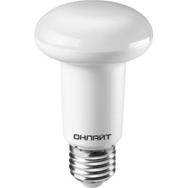 Лампа светодиодная 71 654 OLL-R63-8-230-4K-E27 8Вт 4000К нейтр. бел. E27 800лм 176-264В ОНЛАЙТ 71654
