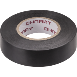 Изолента ПВХ 19мм (рул.20м) 71 690 OIT-B19-20/BL черн. ОНЛАЙТ 71690