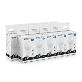 Лампа светодиодная Elementary 30Вт A70 грушевидная 6500К холод. бел. E27 2390лм GAUSS 73239