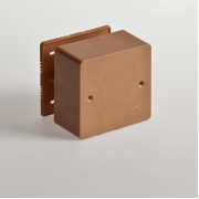 Коробка универсальная для кабель-каналов 85х85х45 корич. IP40 Ruvinil 65015К