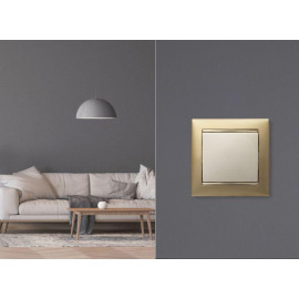 Выключатель 1-кл. СП Valena 10А IP31 250В механизм сл. кость IEK 774301