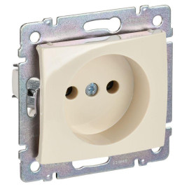 Розетка 1-м СП Valena 16А IP21 без заземл. на винтах механизм сл. кость IEK 774316