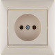 Розетка 1-м СП Valena 16А IP21 без заземл. на винтах механизм сл. кость IEK 774316