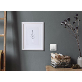 Выключатель 2-кл. СП Valena 10А IP31 250В механизм бел. IEK 774405